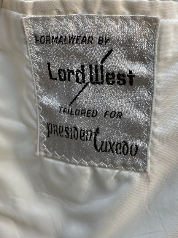 Vintage Frackjacke in Weiß – Gr. 94, Lord West, sehr gut