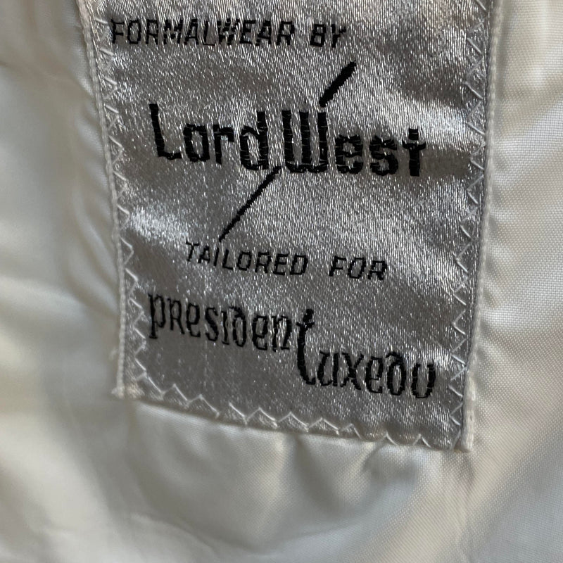 Vintage Frackjacke in Weiß – Gr. 94, Lord West, sehr gut