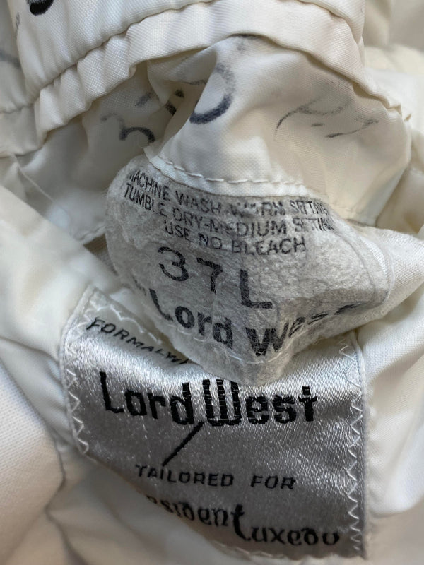 Vintage Frackjacke in Weiß – Gr. 94, Lord West, sehr gut