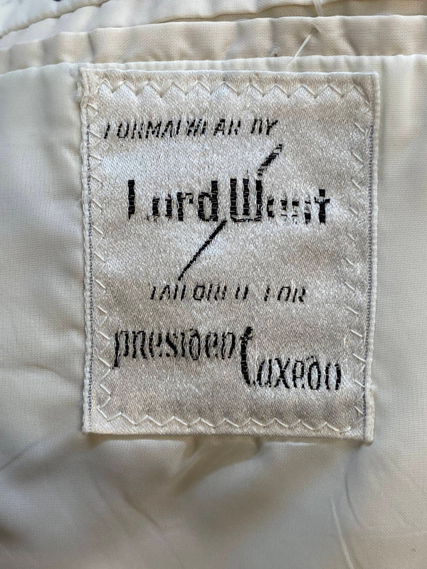 Vintage Frackjacke in Weiß – Gr. 46 (37R), Lord West, sehr gut