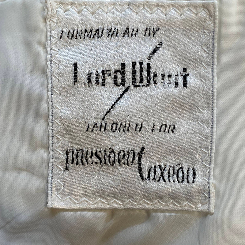 Vintage Frackjacke in Weiß – Gr. 46 (37R), Lord West, sehr gut