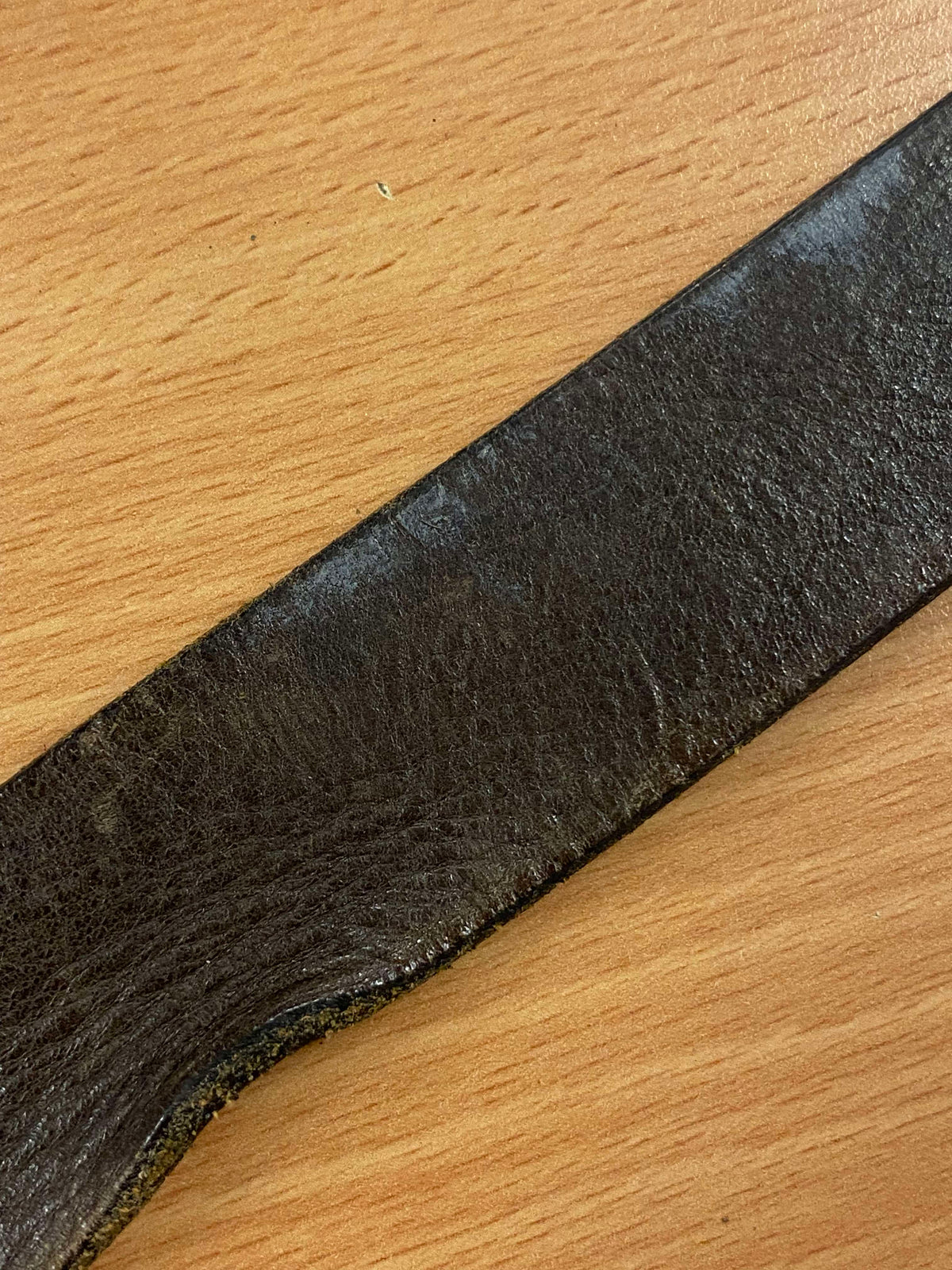 Vintage-Leder-Gürtel mit markanter Schnalle und Adlermotiv