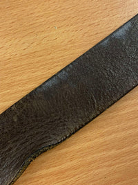 Vintage-Leder-Gürtel mit markanter Schnalle und Adlermotiv