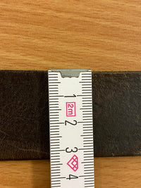 Vintage-Leder-Gürtel mit markanter Schnalle und Adlermotiv
