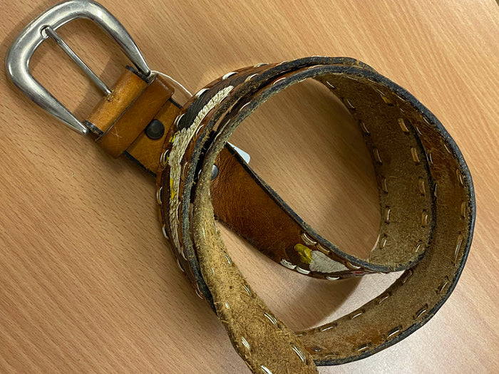 Vintage Western-Gürtel mit Adlermotiv