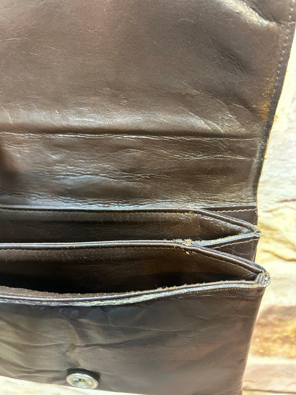 Kompakte Krokodil-Ledertasche