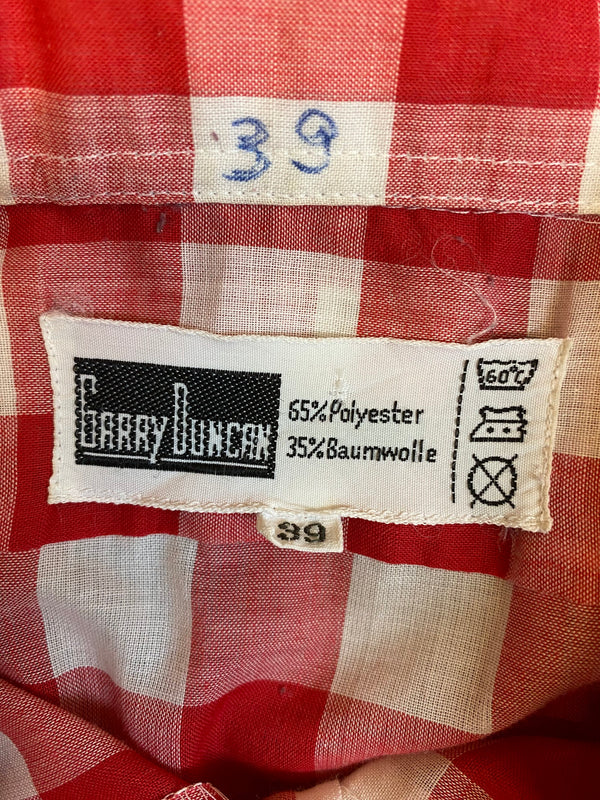 Vintage Karohemd von Garry Duncan, Gr.39, Ansicht 4
