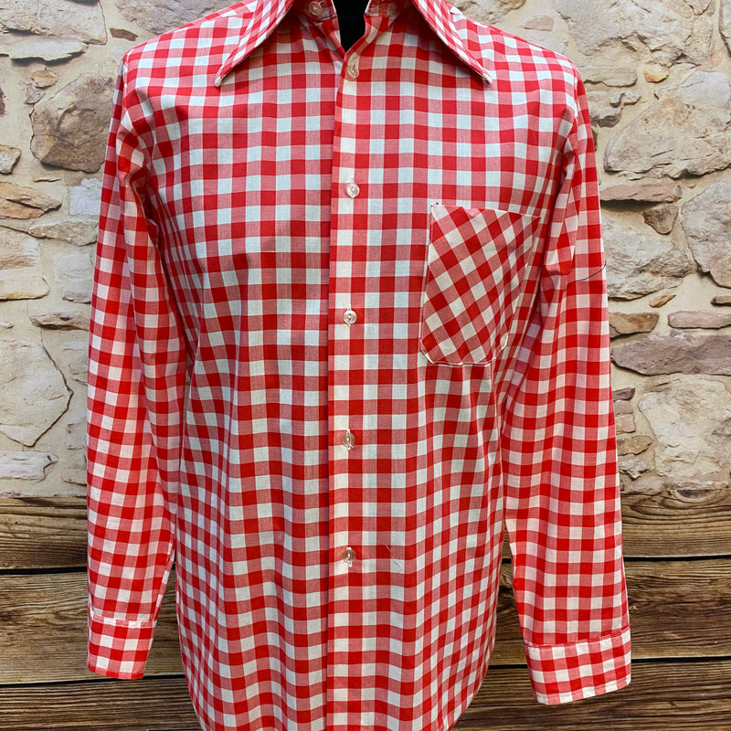 Marvin Vintage Karohemd, Gr.38