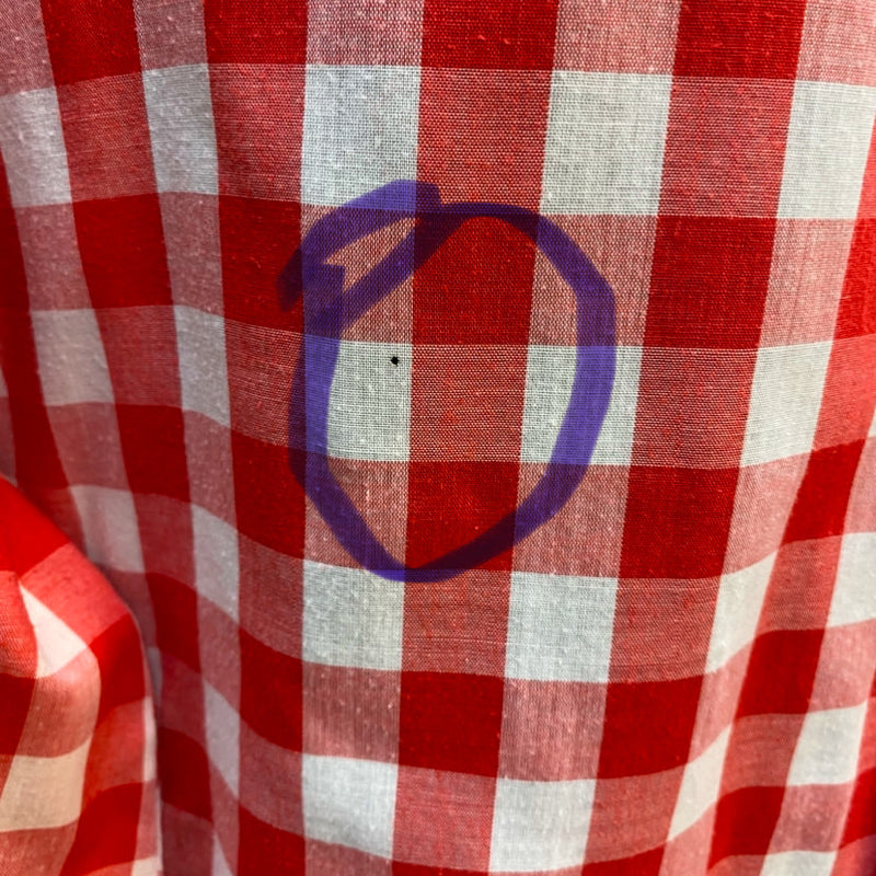Vintage Karohemd von European Classics – Rot-Weiß
