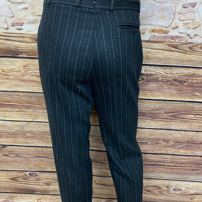 Pantalon long homme vintage taille 48, rayé