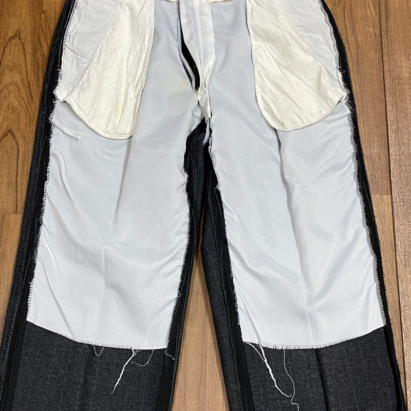 Pantalon long homme vintage taille 48, rayé