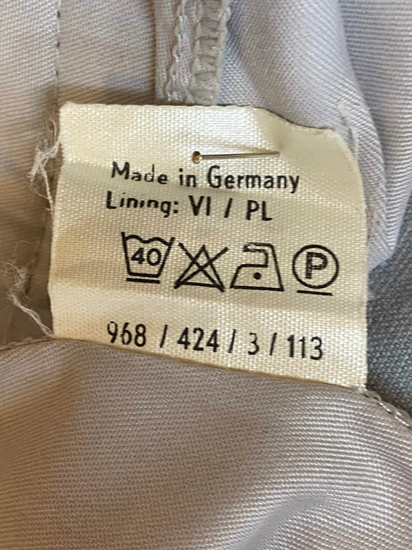 Vintage Herren-Hose Hellgrau – Gr. 48 (94), ungetragen