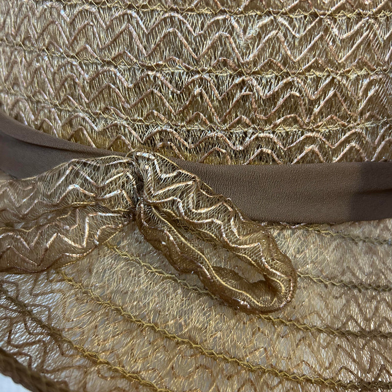 Vintage Damenhut mit Schleife – Gr. 55 – Ein Hauch von Eleganz