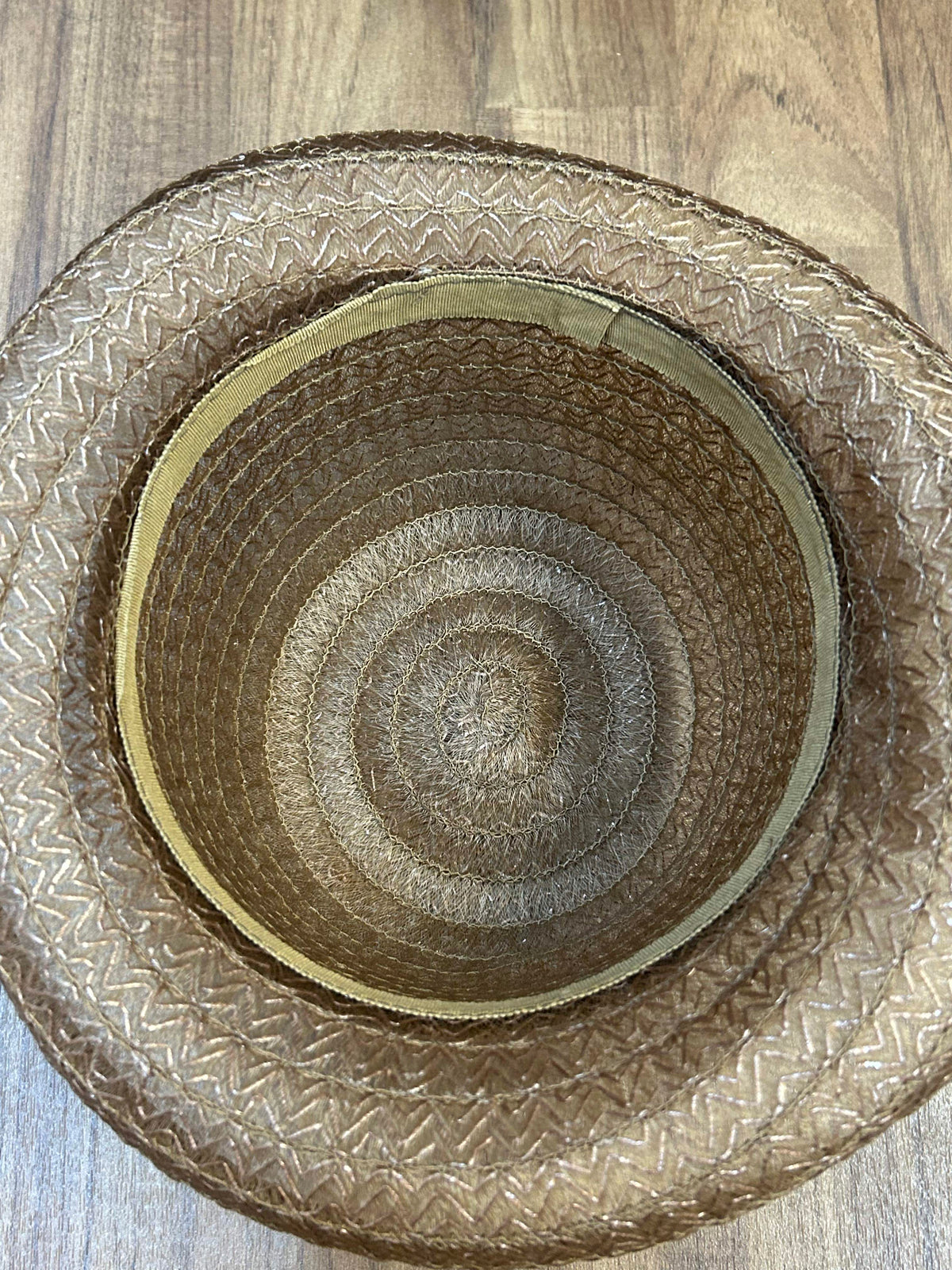 Vintage Damenhut mit Schleife – Gr. 55 – Ein Hauch von Eleganz