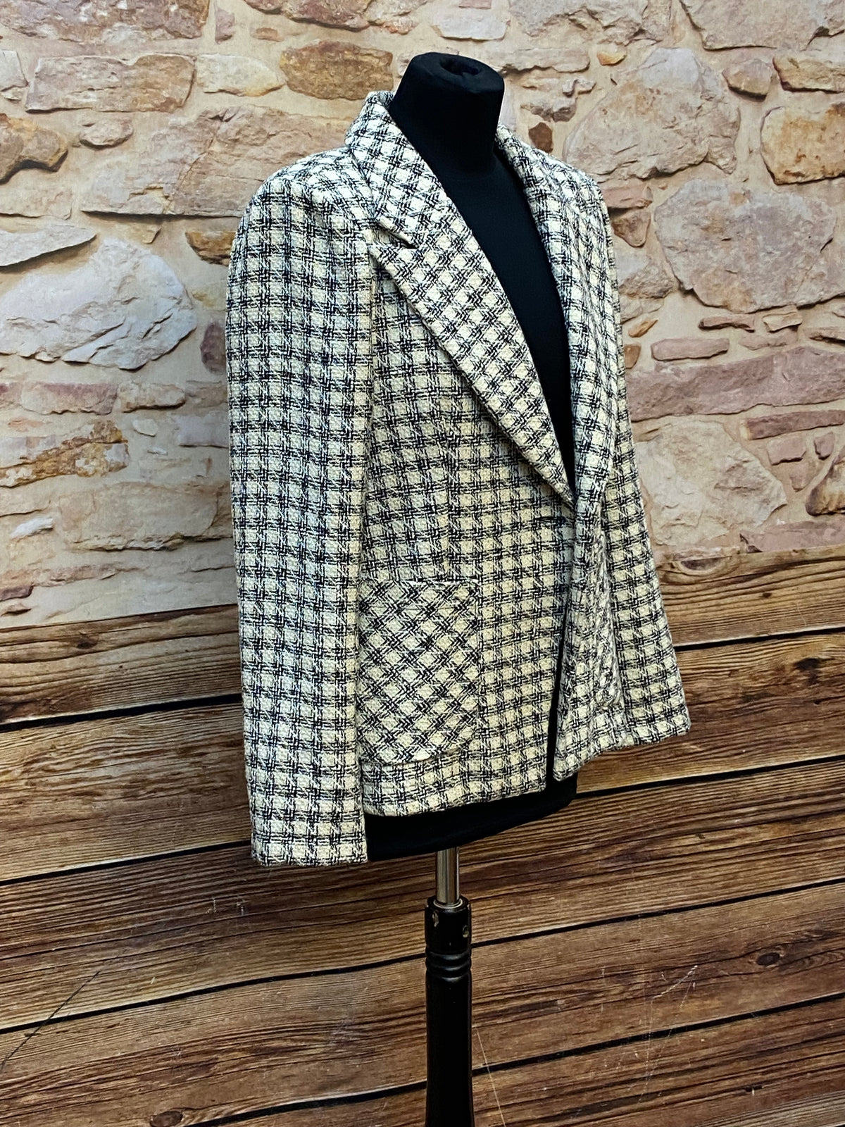 Veste en tweed La Croisette, Made in Italy taille M