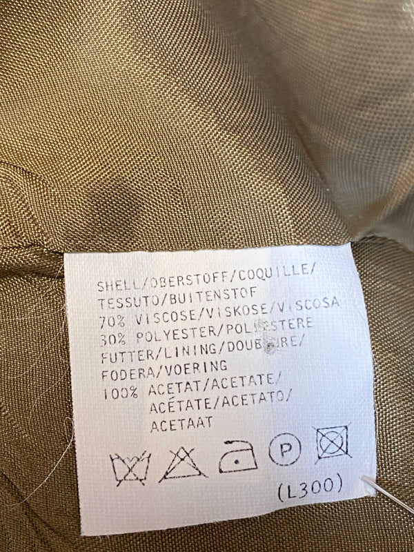 Vintage Damen Blazer Cropped – Schulterpolster – Gr. 40