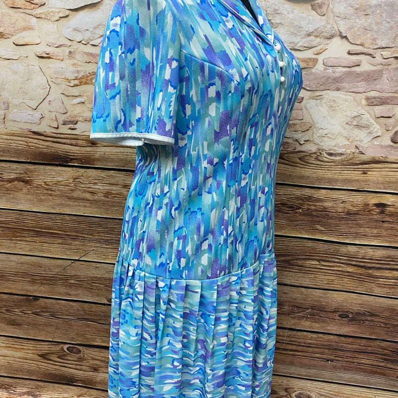 Damenkleid Vintage aus den 80er Jahren Gr.50