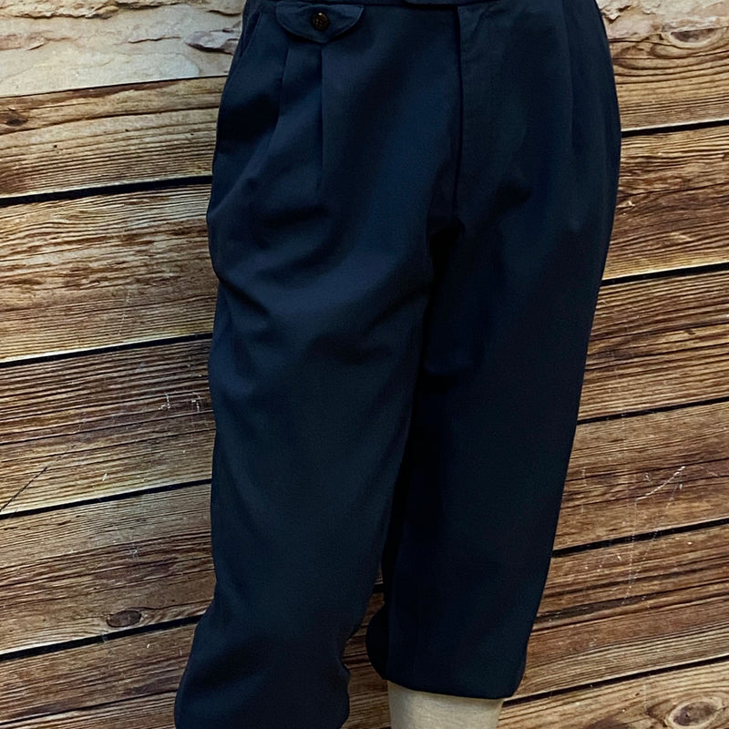 Dunkelblaue Knickerbocker aus Schurwolle Gr.52