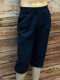 Dunkelblaue Knickerbocker aus Schurwolle Gr.52