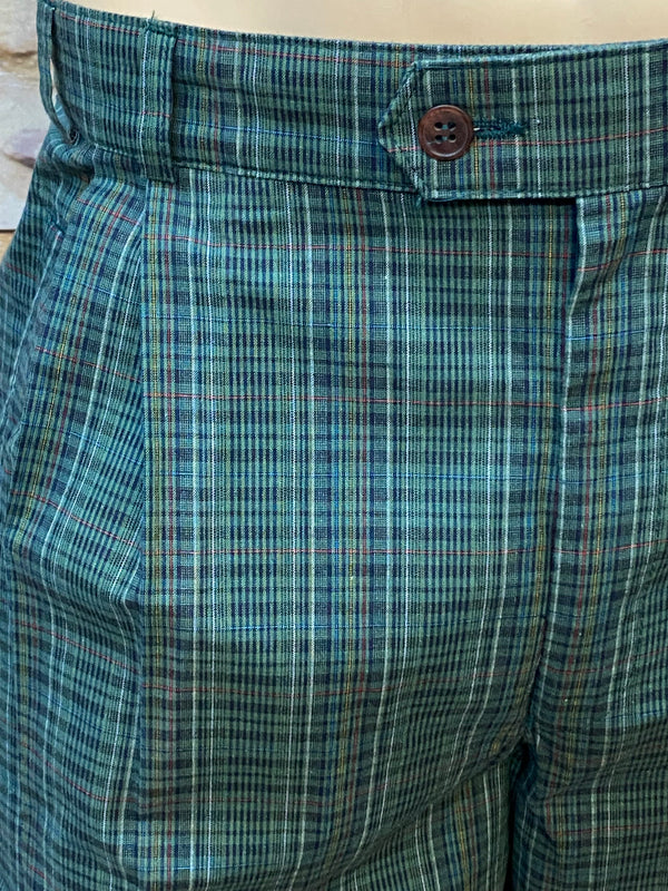 Grüne Karo‑Knickerbocker – Gr. 50