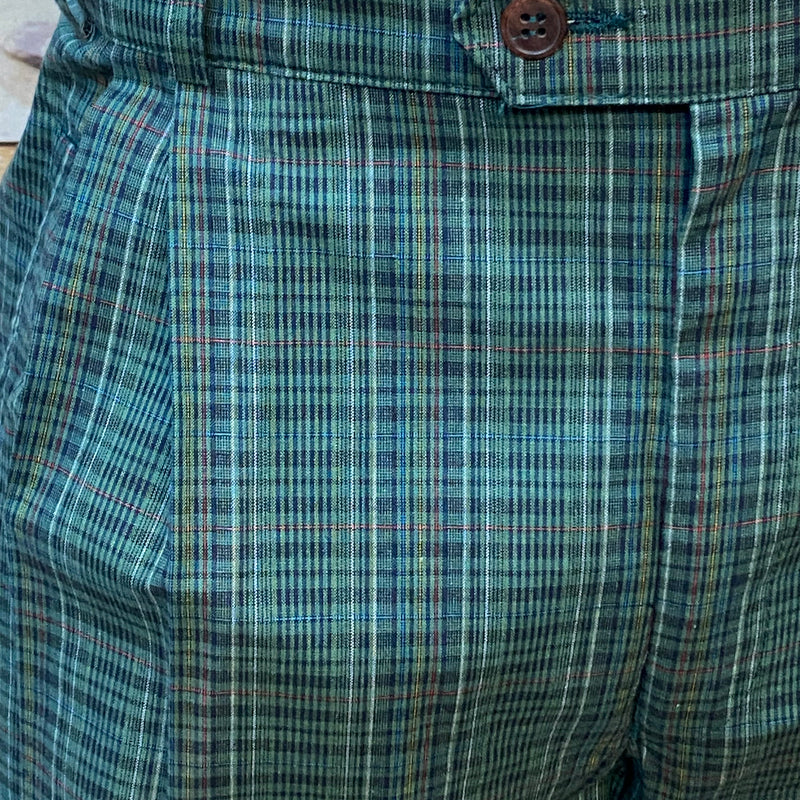 Grüne Karo‑Knickerbocker – Gr. 50