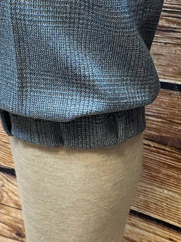 Vintage Knickerbockerhose kariert – Gr. 54 (Bund 104 cm)
