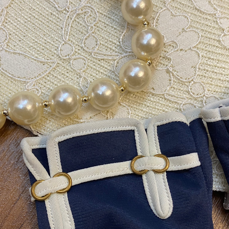 Elegantes 4-teiliges Vintage Outfit von Toison d'Or Gr.34