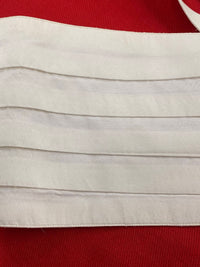 Weißer Vintage Kummerbund – Klassisches Design, Zustand gut