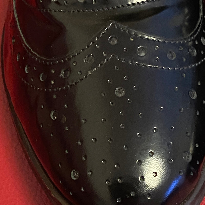 Vintage Lackschuhe Gr.40 in schwarz