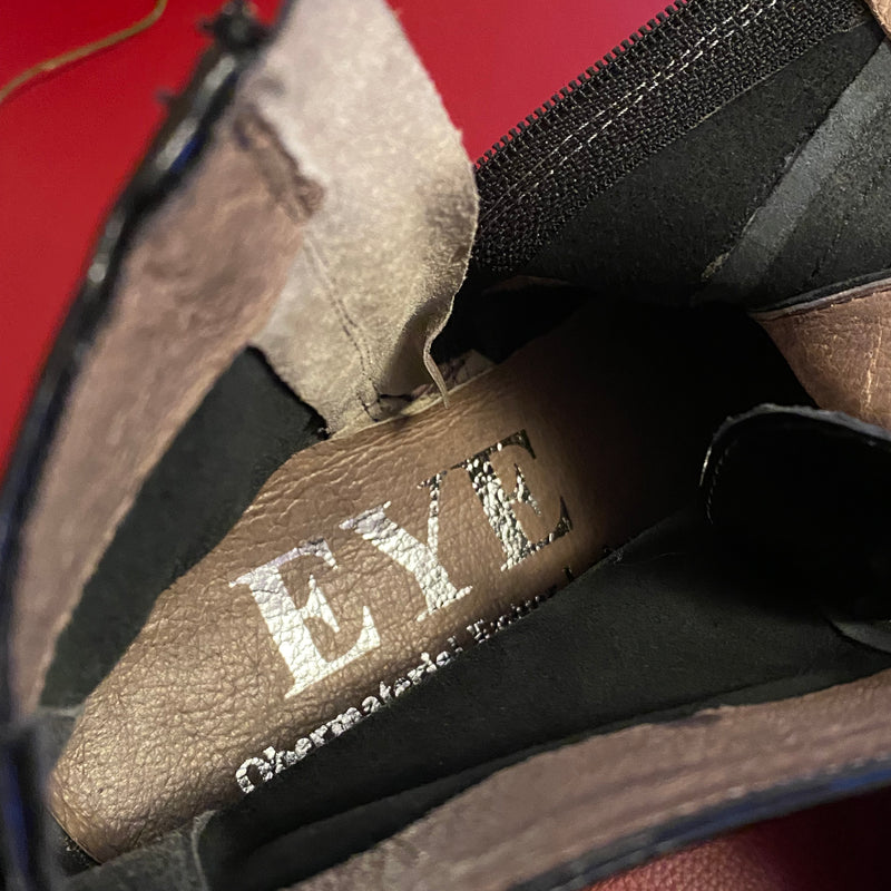 Vintage Lackschuhe Gr.40 in schwarz