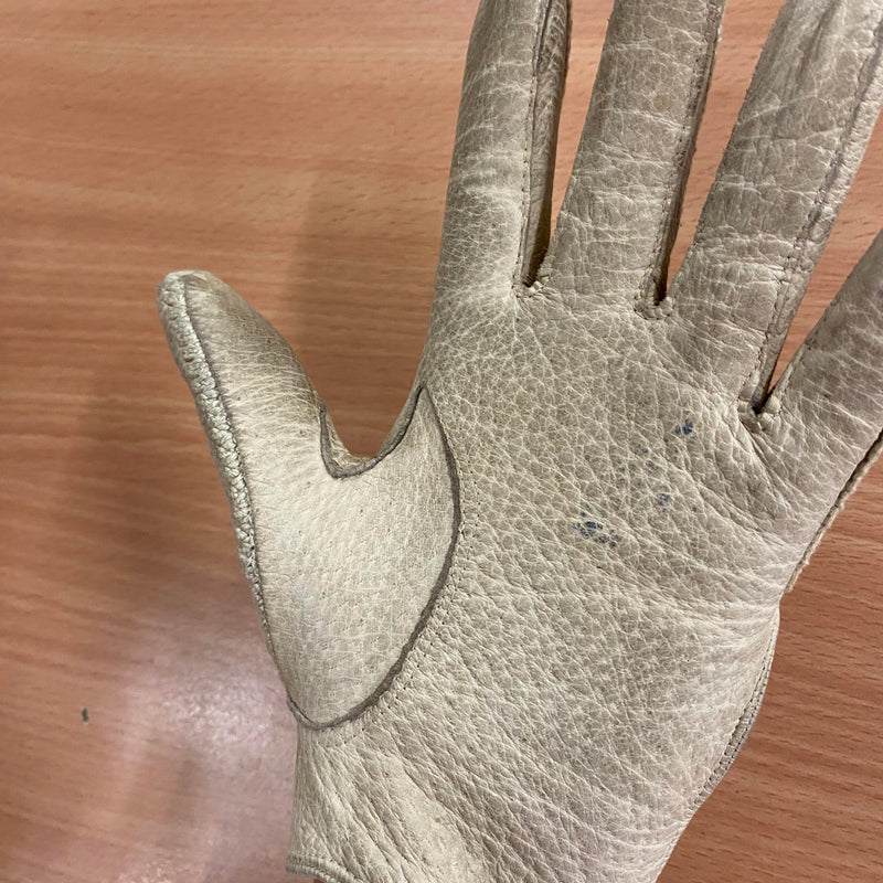 Vintage Damen Leder-Fahrhandschuhe Größe M