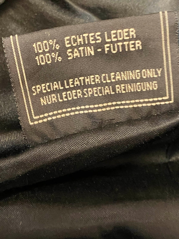 Vintage Lederhose in schwarz Gr.34, Ansicht 5