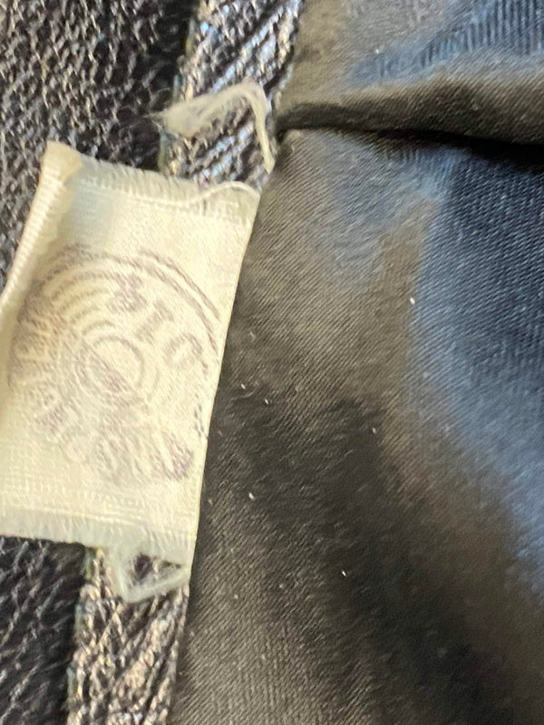 Vintage Lederhose in schwarz Gr.34, Ansicht 6