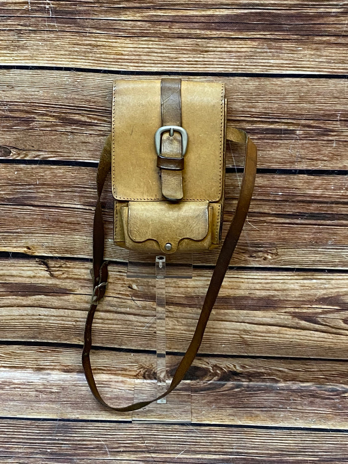 Vintage-Ledertasche Statement-Stück für Sammler