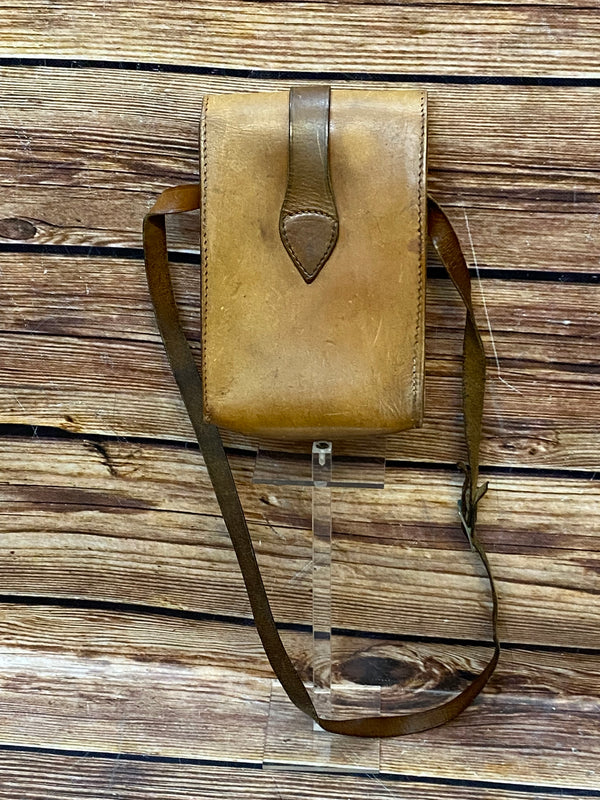 Vintage-Ledertasche Statement-Stück für Sammler