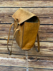 Kleine Vintage Ledertasche, Handtasche Leder