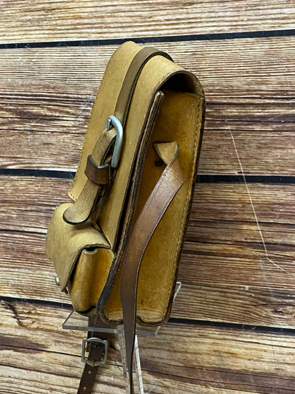 Vintage-Ledertasche Statement-Stück für Sammler