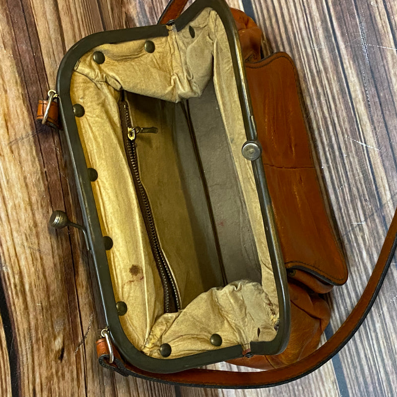 Lederhandtasche Vintage Damen Handtasche
