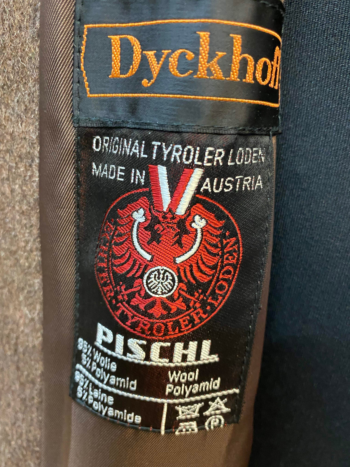 Peaky Blinders Mantel von Dyckhoff – Vintage, Gr.52