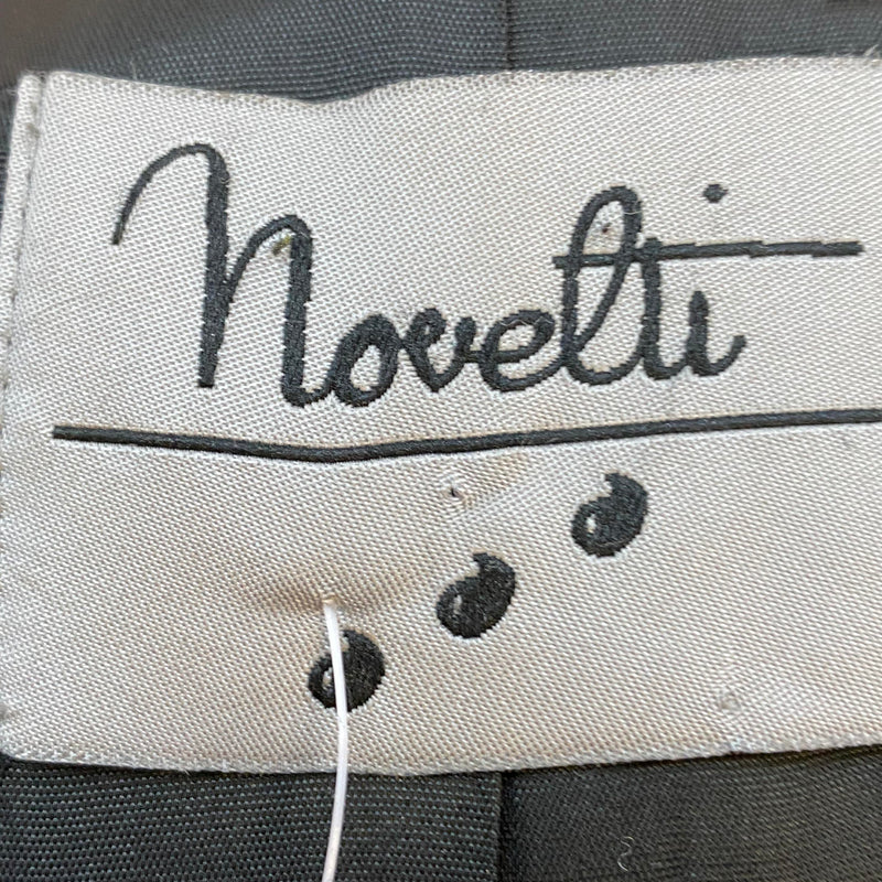 Vintage Damen-Wollmantel in Schwarz – Gr. 40, Novetli, sehr gut