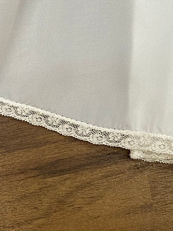 Vintage Unterrock, Pettcoat weiß,  Länge 77 cm, Gr.38