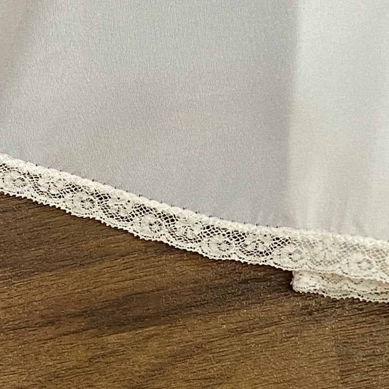 Vintage Unterrock, Pettcoat weiß,  Länge 77 cm, Gr.38