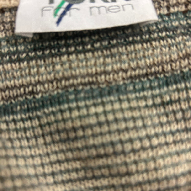 Pullunder Gr. 46 (fällt größer aus) – Vintage-Strick mit Retro-Muster