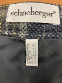 Vintage-Rock von Schneberger in Glencheck-Muster