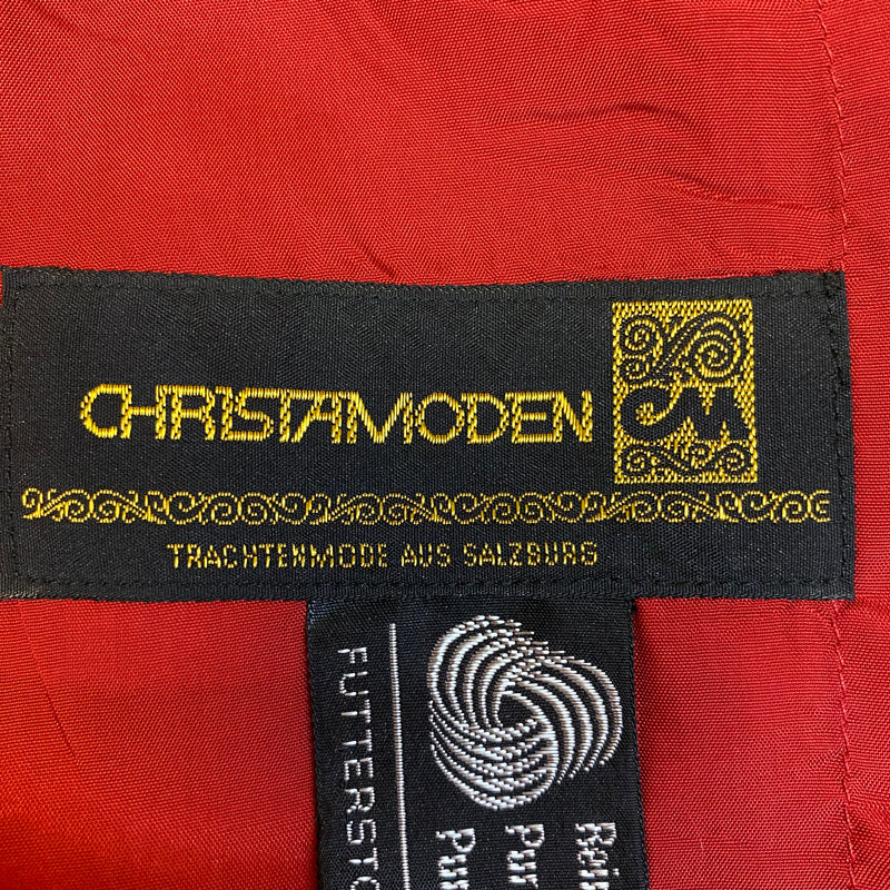 Karierter Vintage-Rock von Greta Moden, Größe 36