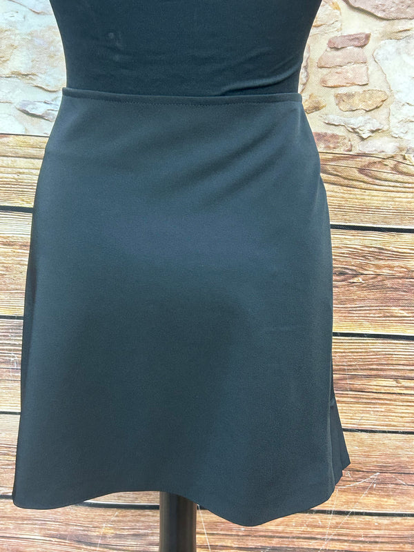 Rock Gr. 44 – Eleganter Vintage-Faltenrock mit Schnallen-Details
