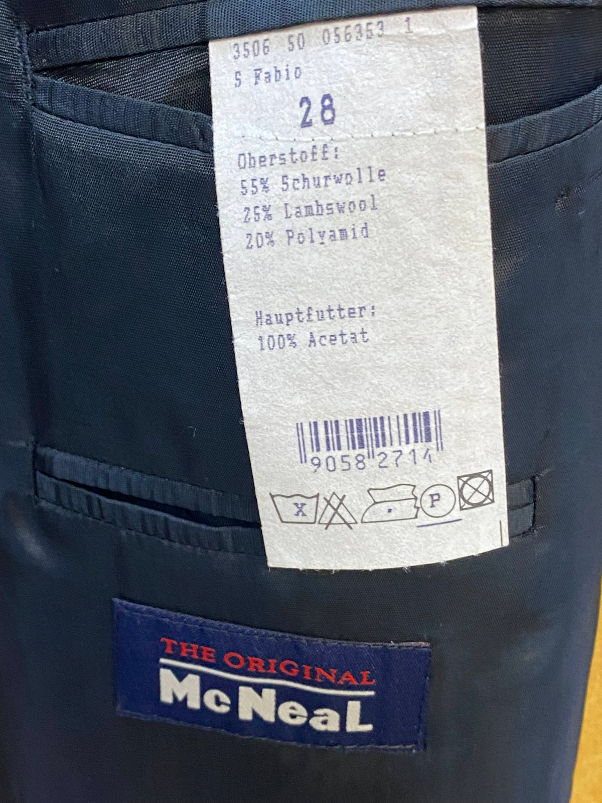 McNeal Vintage Sakko in Sonnengelb
