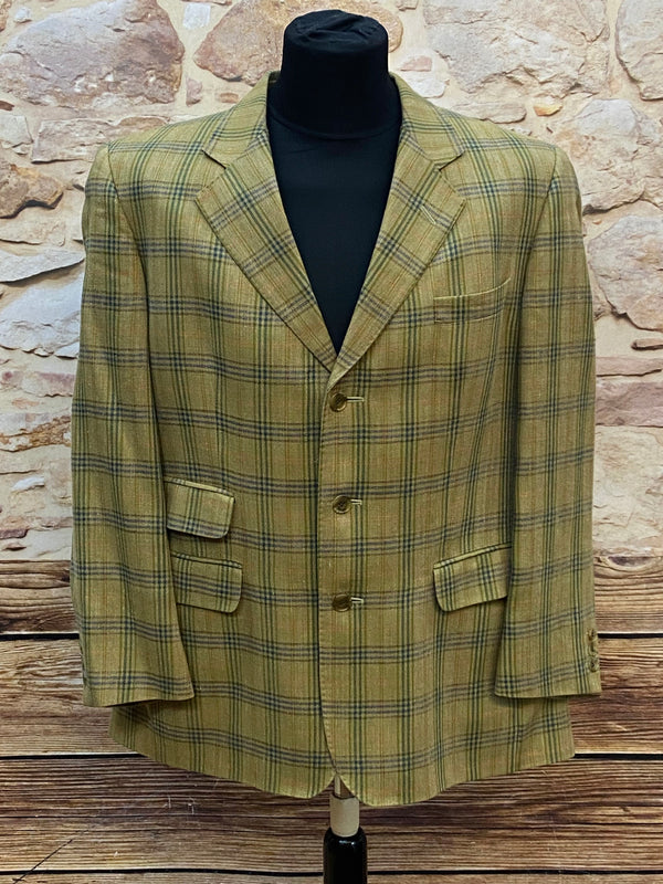 Vintage Sakko – Klassisch Britischer Stil in Erdfarben