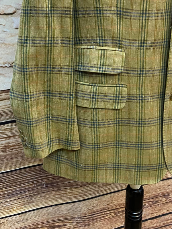 Vintage Sakko – Klassisch Britischer Stil in Erdfarben