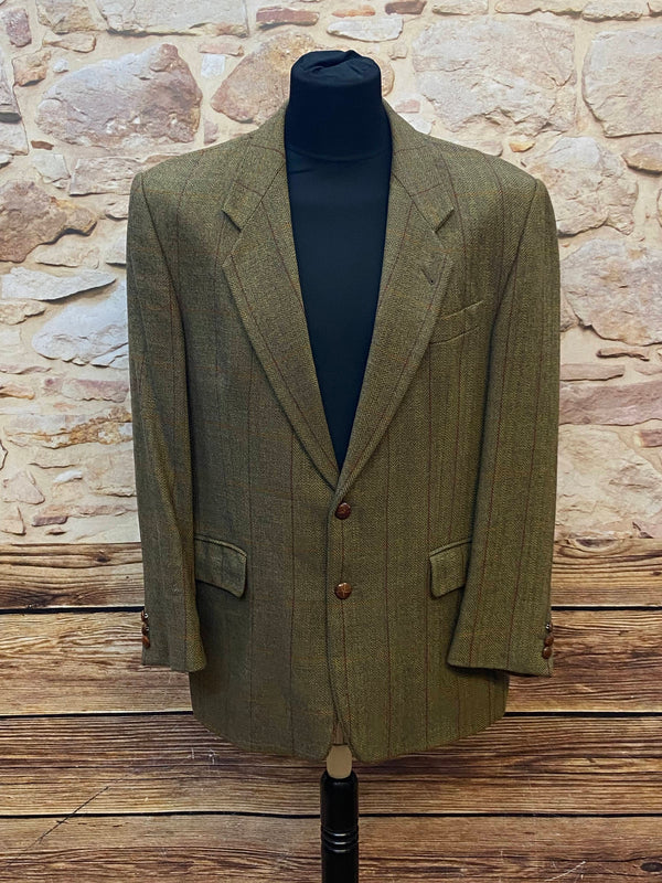 Westbury Vintage Sakko in Braun-Grün, Größe 25